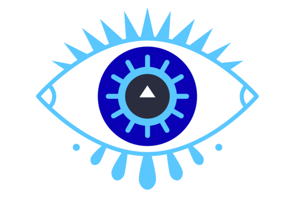 Download Occult Eye Symbol. Esoteric Mystery Colo - Symbol Collection