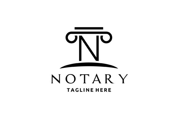 Download Law Firm Initial Letter N Logo Design - Letter Collection