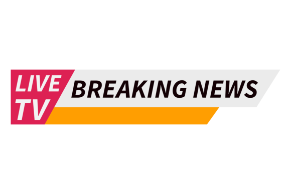 Download Breaking News Label. Live Tv Logo Templa - Label Collection