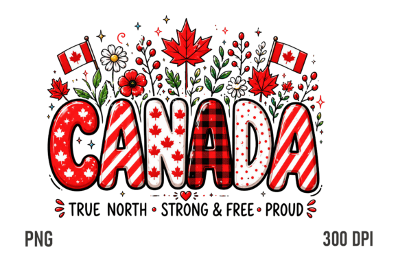 Download Canada Floral Patriotic Letter PNG - Letter Collection