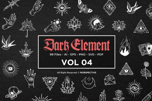 Download 99 Dark Element Symbols Occult Tattoo - Symbol Collection