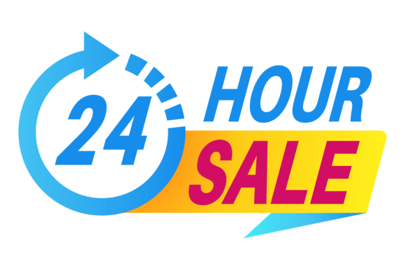 Download 24 Hour Sale Sticker. Offer Time Promo B - Time Collection