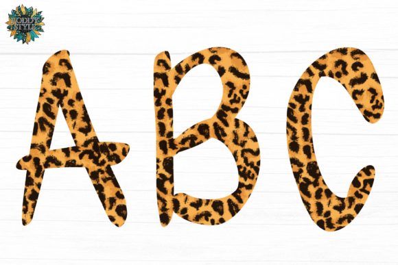 Download Leopard Doodle Letters Alphabet PNG - Letter Collection